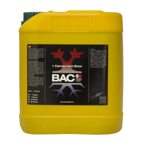 B.A.C. One Component Soil Grow (1L a 20L)