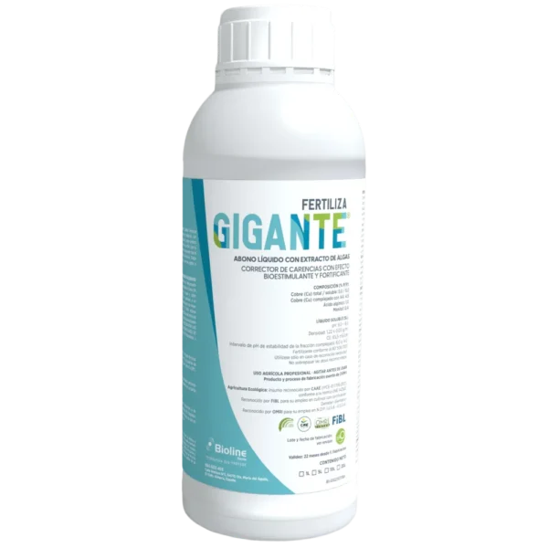 Fertiliza Gigante 1L (Bioestimulante Sin Residuos)