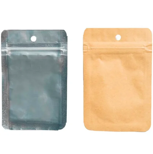 Bolsas Zip Antiolor Kraft 1g 7.5x11cm (Pack 50uds)