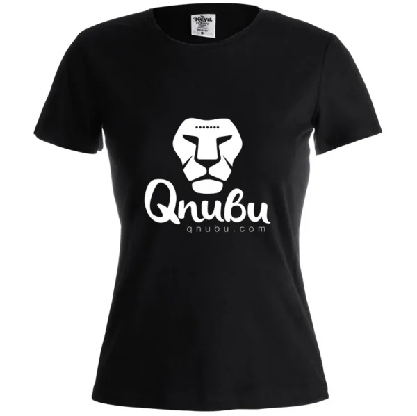 Camiseta Mujer Qnubu Negro