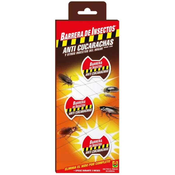 Compo Barrera Insectos del hogar cebo (Blister 3x4gr)