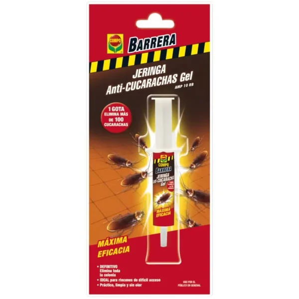 Compo Barrera Jeringa Anti-cucarachas gel 10gr