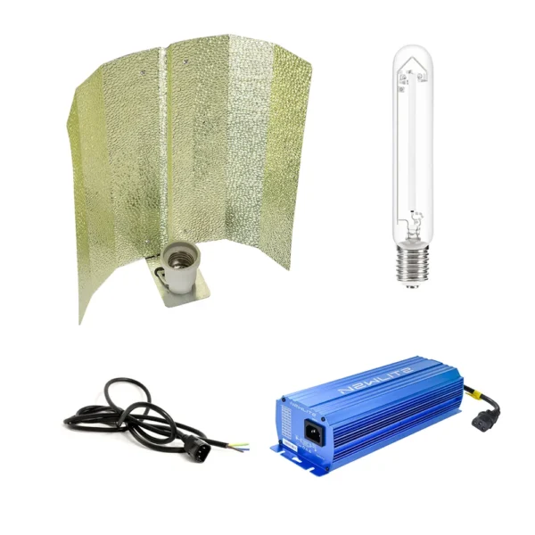 Kit 600W Reflector Stuco + Ignator HPS + Newlite E-Blue Electronico