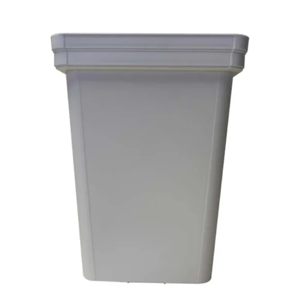 Maceta Cuadrada Anti-Estres Blanca 18x18 5L (Pack 45Und)