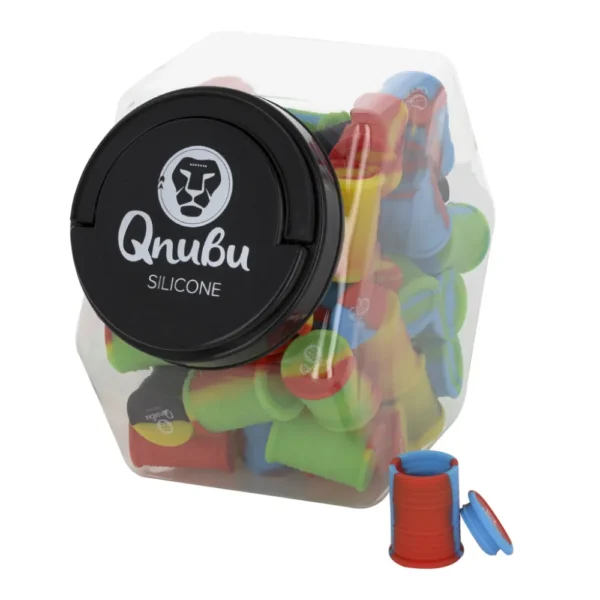 Bote Qnubu Silicone Barril 11ml (Display XL 50Und)