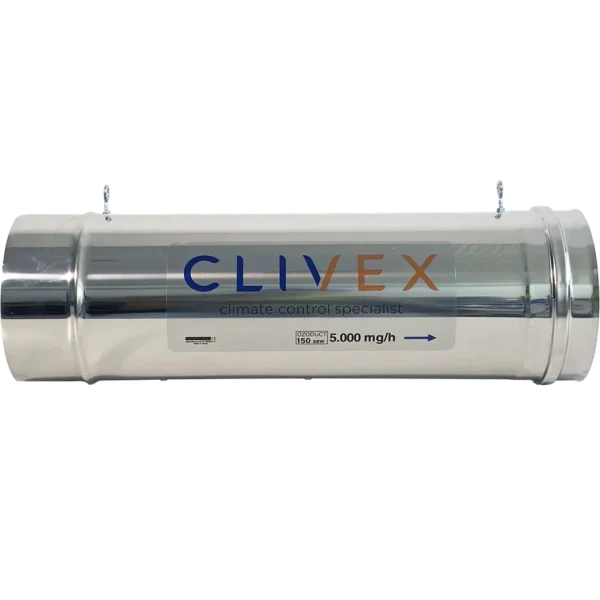 Clivex Ozoduct 150mm (5000mg/h) V.2