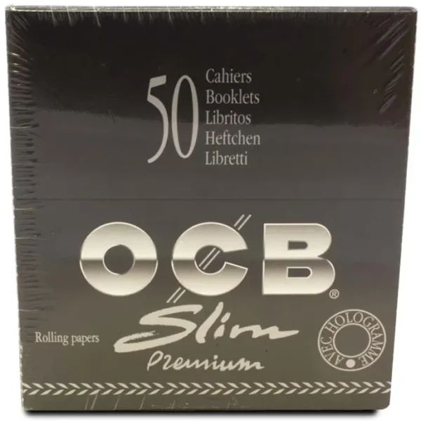 Papel de Fumar Ocb Premium King Size Slim  50Und