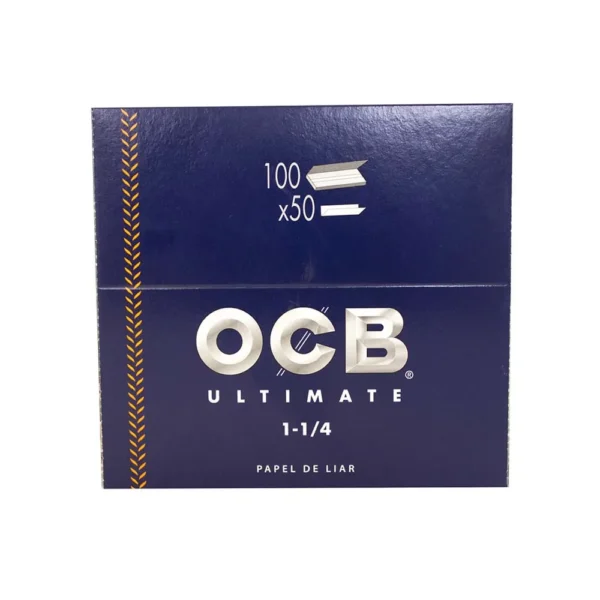 Papel de Fumar OCB Ultimate 1 1/4 (100Und)