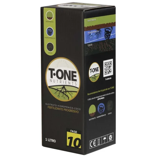 T-One Nutrients Fertilizante Progresivo Fase 10 Bag in Box