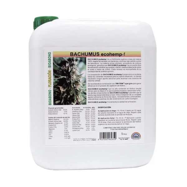 Trabe Bachumus Ecohemp Floracion (1L - 5L)