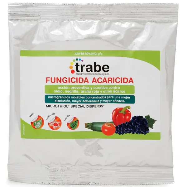 Trabe Fungicida-Acaricida Azufre 50 G