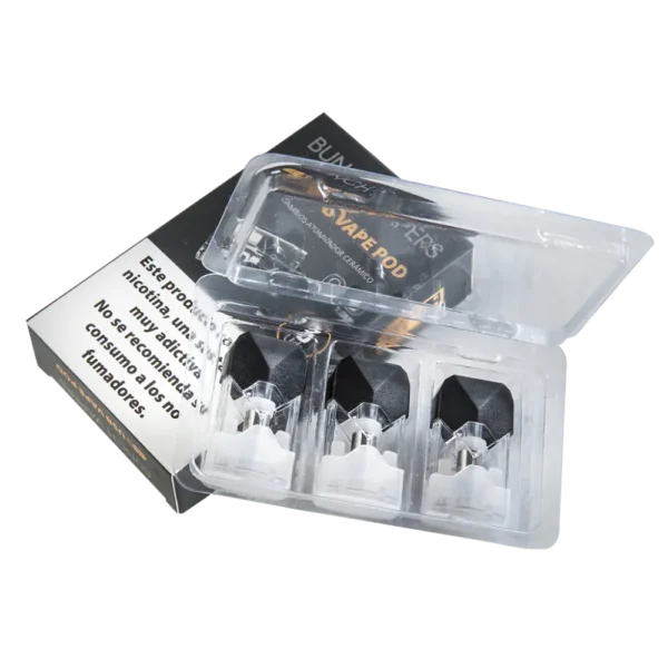 Bunch Vapers USB POD Recambio 1,5ml Ceramico 1.5mm (3Und)