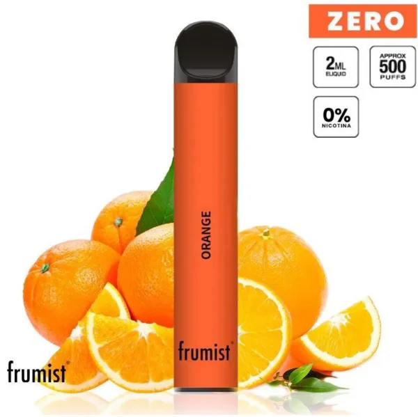 POD Vaporizador Desechable Frumist Sin Nicotina